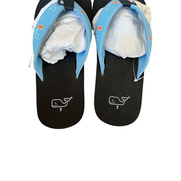 NEW VINEYARD VINES UNIVERSITY OF MIAMI LOGO SANDALS MENS SIZE 9‎ - Picture 5 of 7